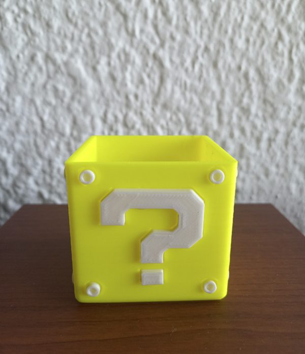 Portalapices Caja Mario Bros