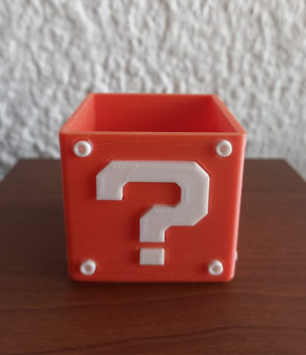 Portalapices Caja Mario Bros