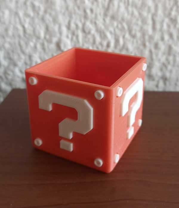 Portalapices Caja Mario Bros