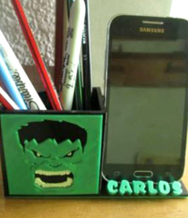 Organizador escritorio Hulk